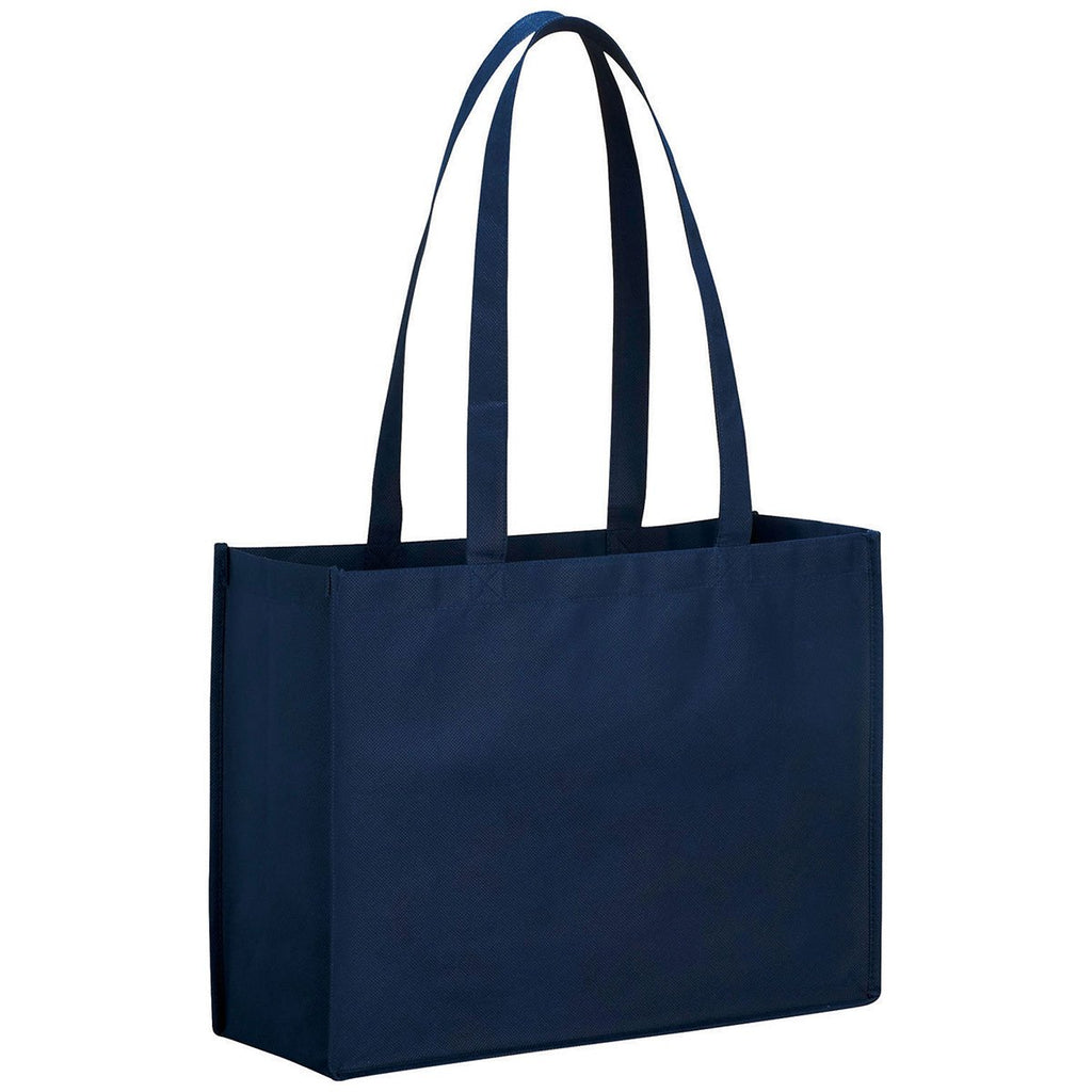 Bullet Navy Blue Evermore Non-Woven Shopper Tote