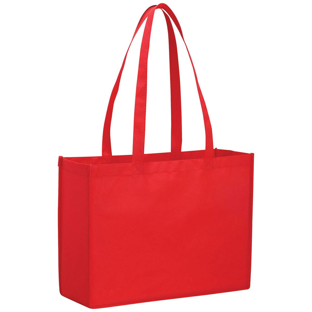 Bullet Red Evermore Non-Woven Shopper Tote