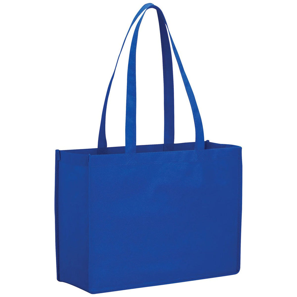 Bullet Royal Blue Evermore Non-Woven Shopper Tote