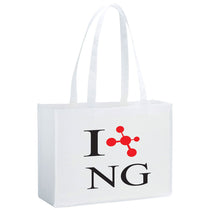 Bullet White Evermore Non-Woven Shopper Tote