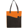 Bullet Orange Rivers Pocket Non-Woven Convention Tote