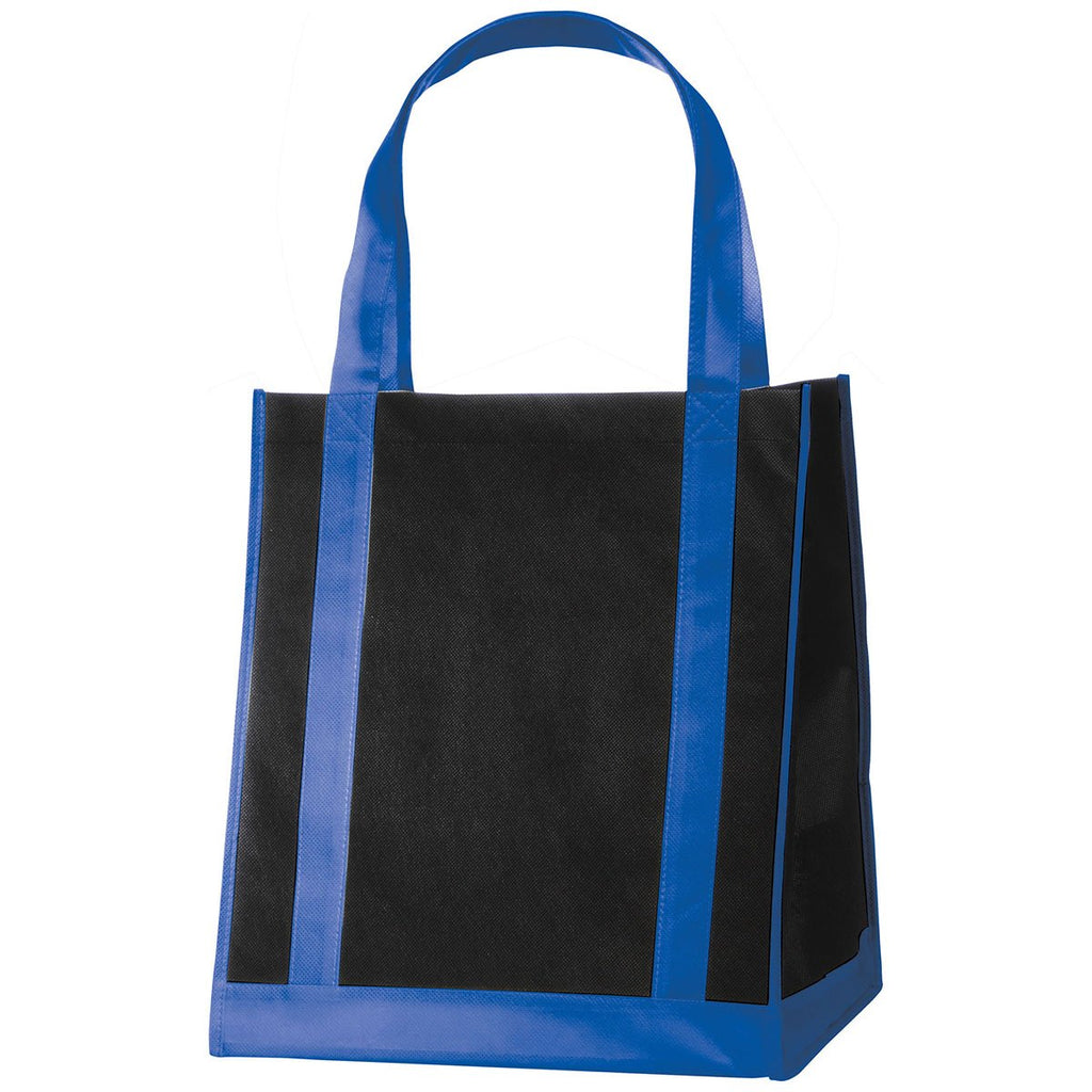 Bullet Royal Blue Apollo Non-Woven Grocery Tote