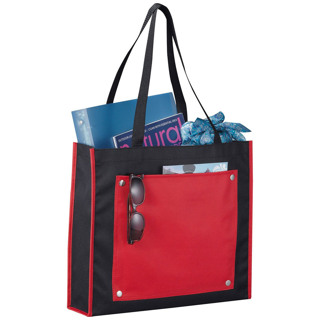 Bullet Red Snapshot Convention Tote