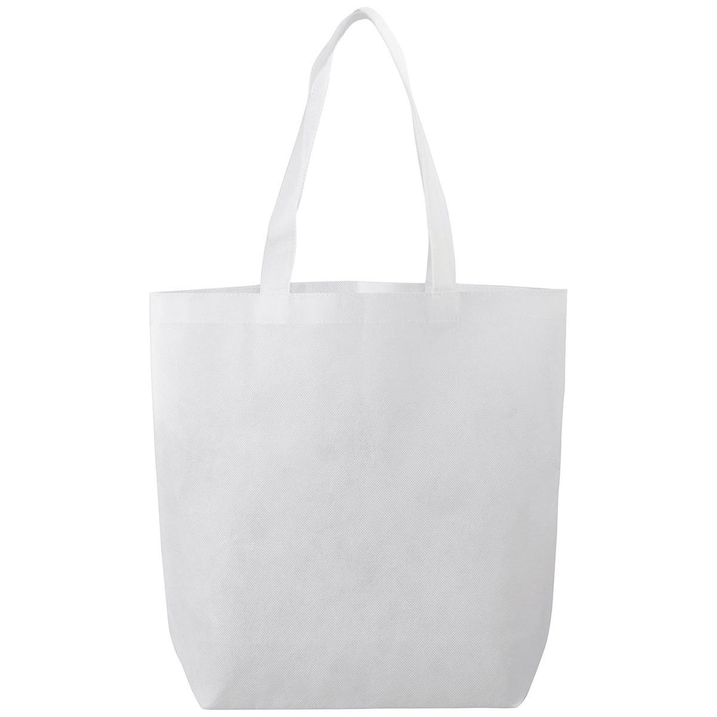 Bullet White Eros Non-Woven Tote