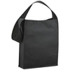 Bullet Black Cross Town Non-Woven Shoulder Tote