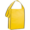 Bullet Yellow Cross Town Non-Woven Shoulder Tote