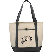 Bullet Black Lighthouse Non-Woven Boat Tote