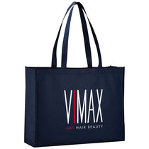 Bullet Navy Blue Gypsy Non-Woven Shopper Tote