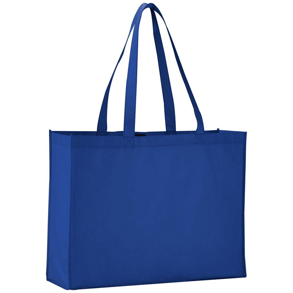 Bullet Royal Blue Gypsy Non-Woven Shopper Tote