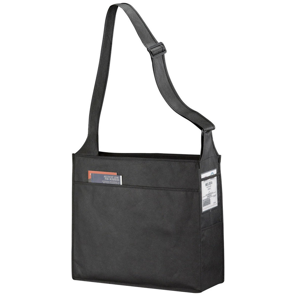 Bullet Black Class Act Non-Woven Shoulder Tote