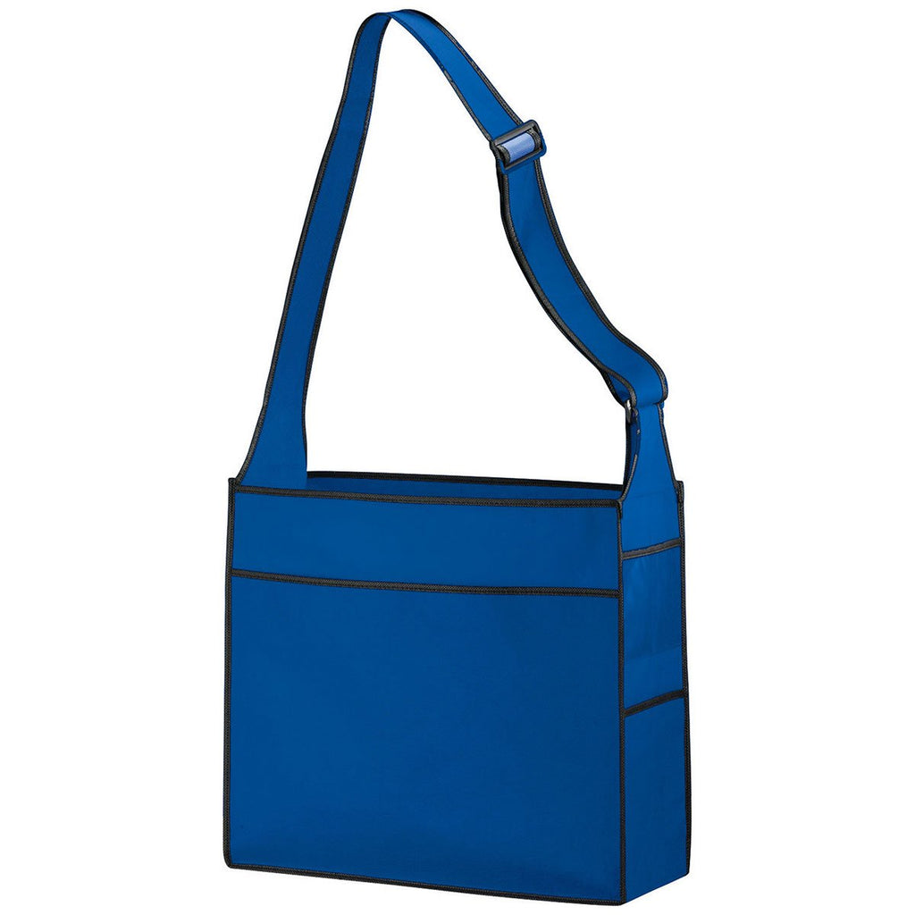 Bullet Royal Blue Class Act Non-Woven Shoulder Tote