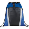 Bullet Royal Blue Vortex Mesh Pocket Drawstring Bag