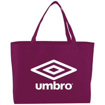 Bullet Burgundy Big Boy Non-Woven Shopper Tote