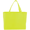 Bullet Lime Green Big Boy Non-Woven Shopper Tote