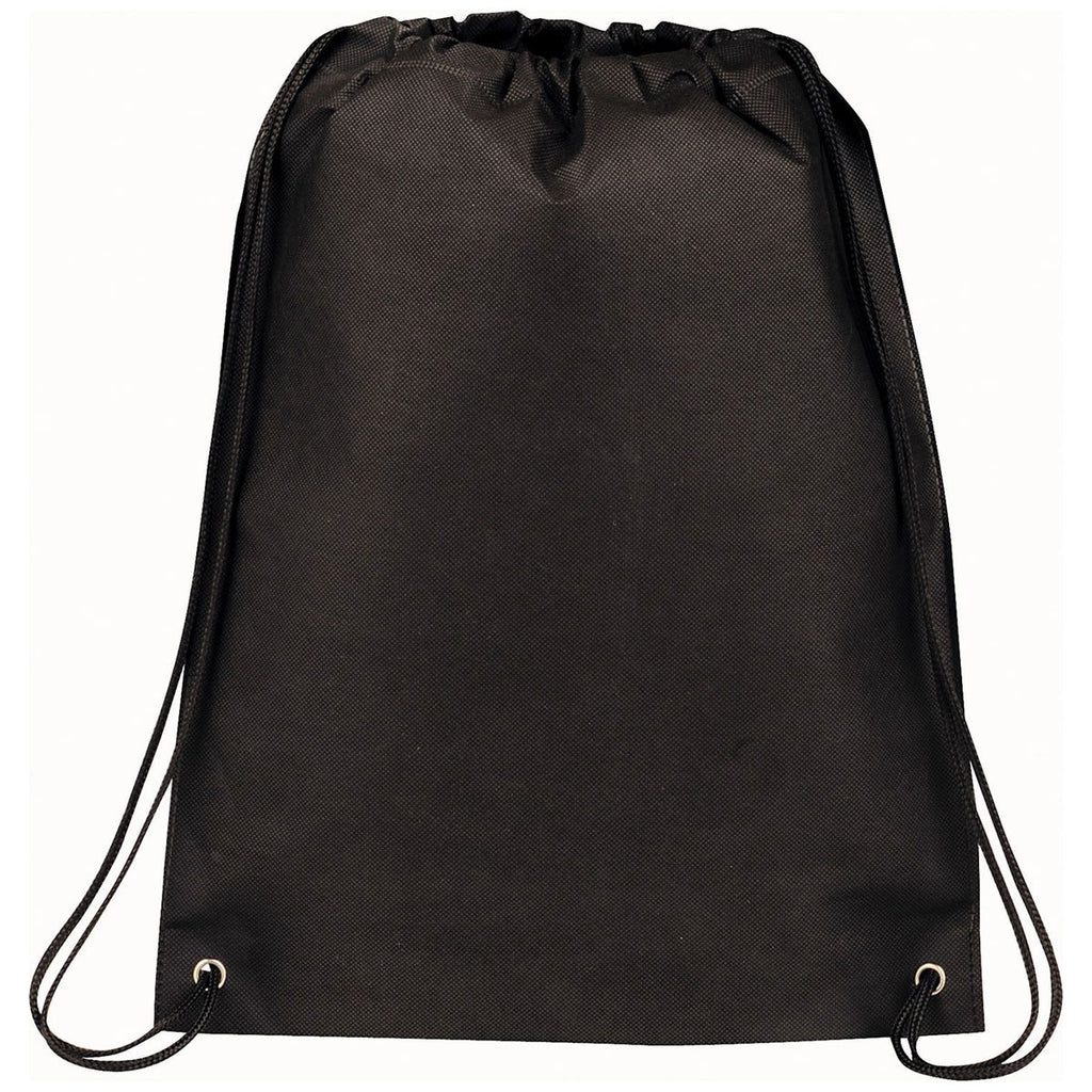 Bullet Black Champion Heat Seal Drawstring Bag