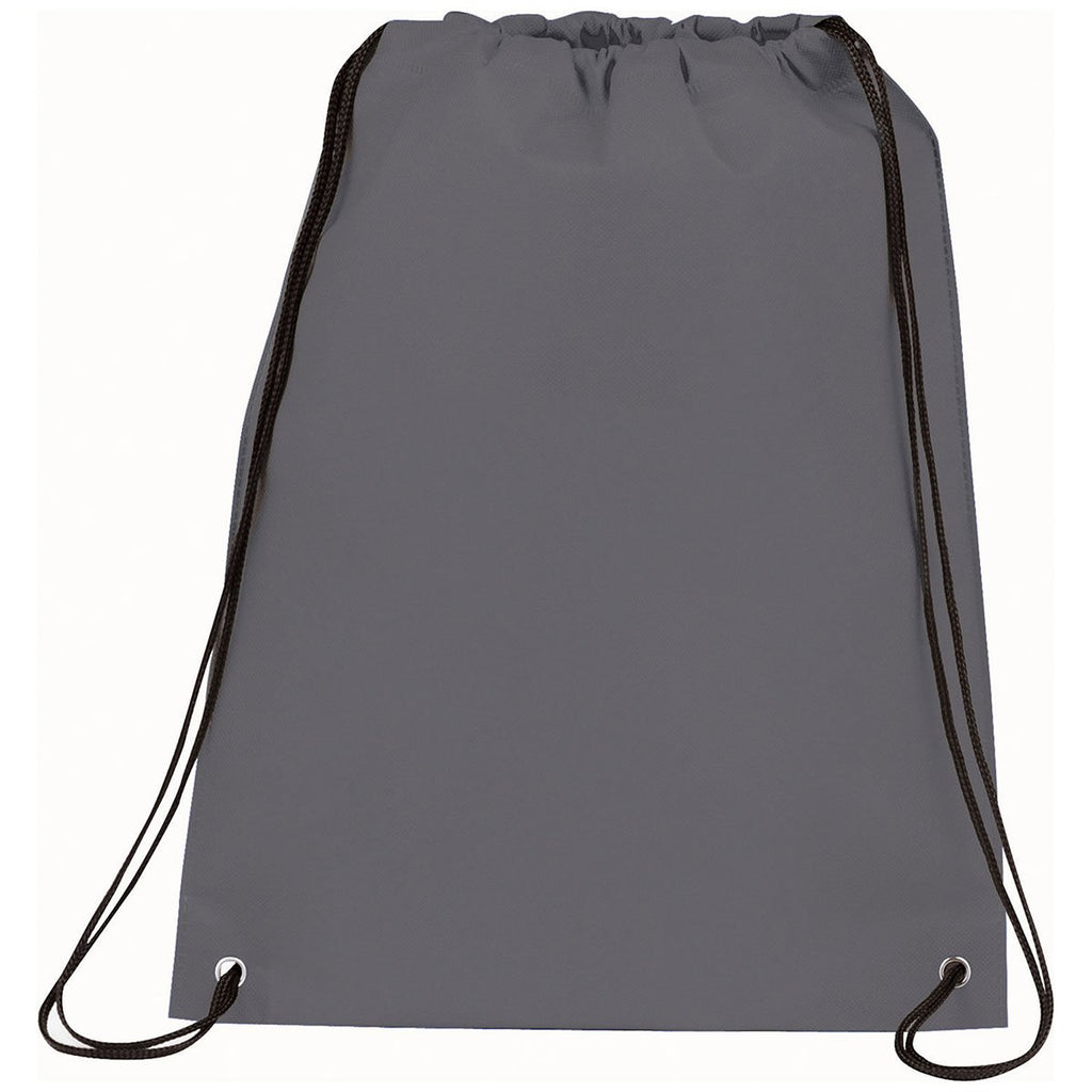 Bullet Grey Champion Heat Seal Drawstring Bag