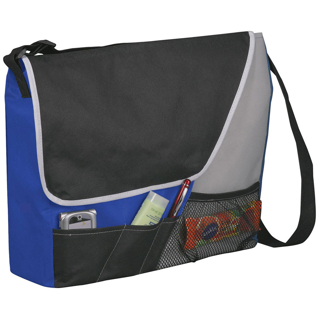 Bullet Royal Blue Rhythm Non-Woven Messenger Bag