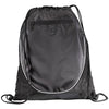 Bullet Black Peek Drawstring Bag