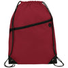Bullet Maroon Robin Drawstring Bag