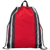 Bullet Red Reflective Drawstring Bag