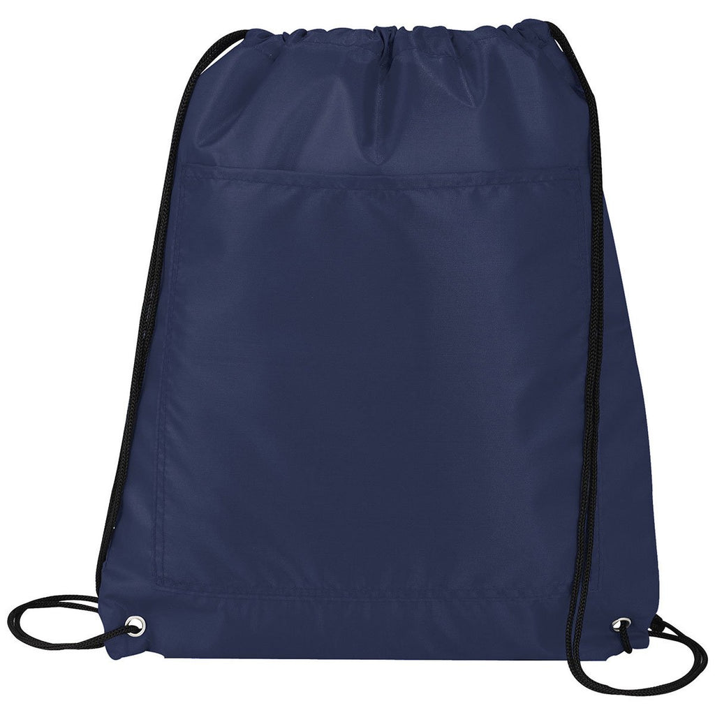Bullet Navy Blue Amphitheater Insulated 12-Can Event Cool Drawstring