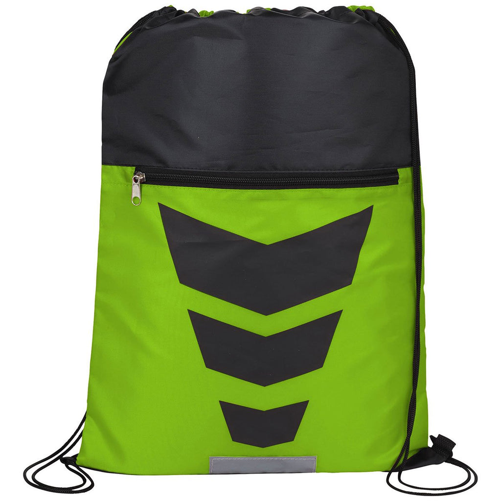 Bullet Lime Green Courside Drawstring Bag