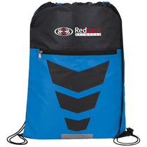Bullet Process Blue Courside Drawstring Bag