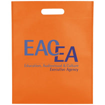 Bullet Orange Freedom Heat Seal Non-Woven Tote