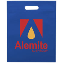 Bullet Royal Blue Freedom Heat Seal Non-Woven Tote