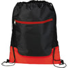 Bullet Red Libra Front Zipper Drawstring Bag