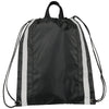 Bullet Black Small Reflective Drawstring Bag