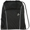Bullet Black Funnel Drawstring Bag
