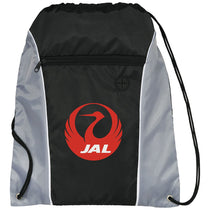 Bullet Grey Funnel Drawstring Bag