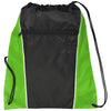 Bullet Lime Green Funnel Drawstring Bag
