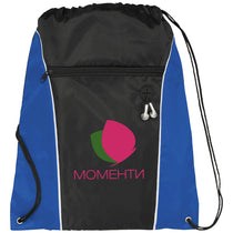 Bullet Royal Blue Funnel Drawstring Bag