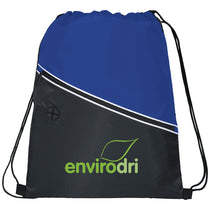 Bullet Royal Blue Railway Drawstring Bag