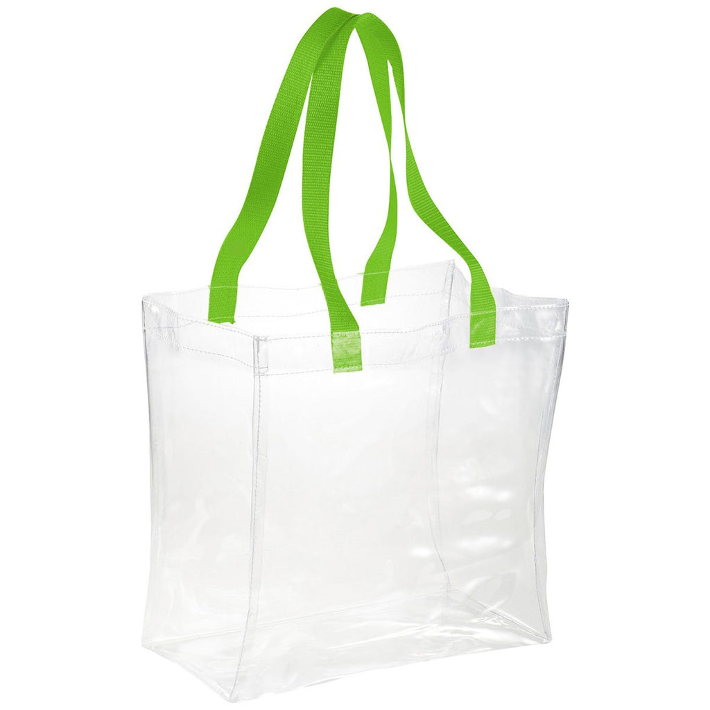 Bullet Lime Green Rally Clear Stadium Tote