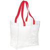 Bullet Red Rally Clear Stadium Tote