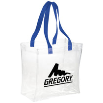 Bullet Royal Blue Rally Clear Stadium Tote