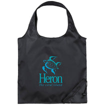 Bullet Black Bungalow Foldaway Shopper Tote