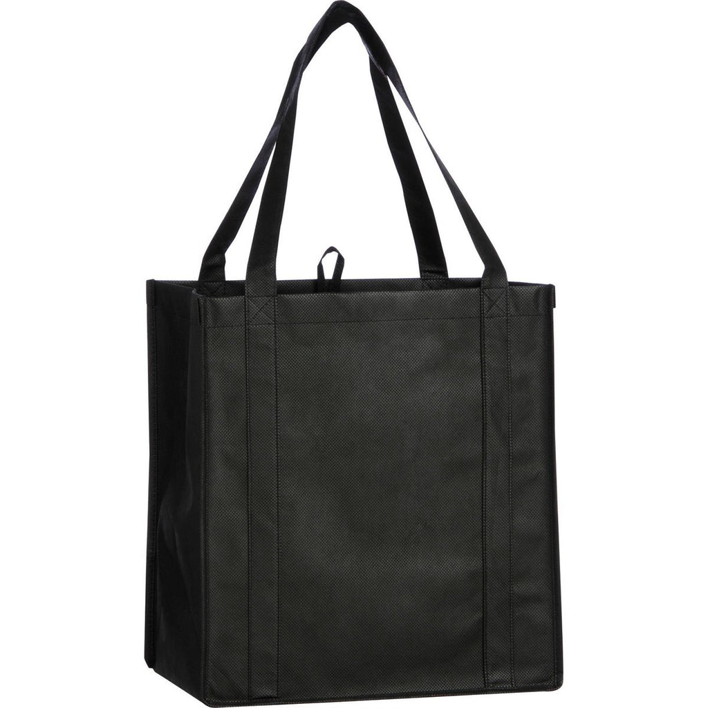 Bullet Black Little Juno Non-Woven Grocery Tote