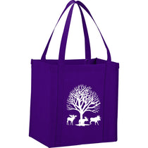Bullet Purple Little Juno Non-Woven Grocery Tote