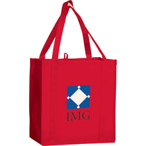 Bullet Red Little Juno Non-Woven Grocery Tote