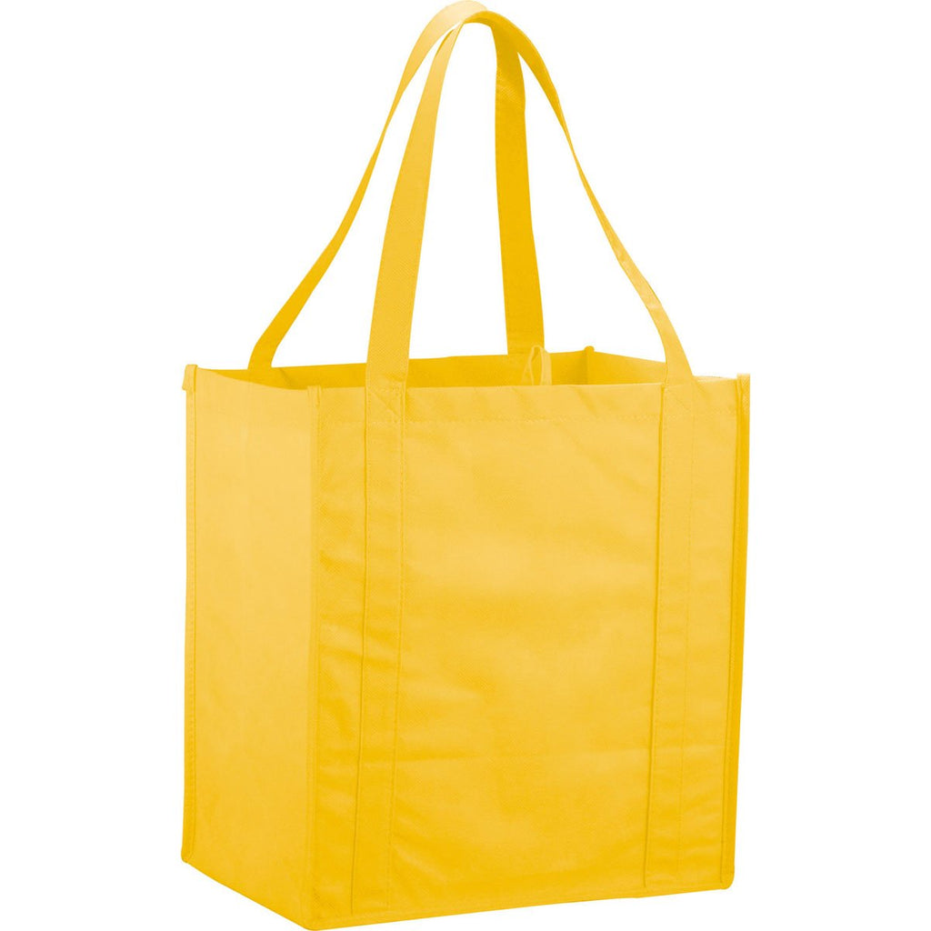Bullet Yellow Little Juno Non-Woven Grocery Tote
