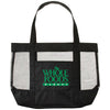 Bullet Black Surfside Mesh Accent Tote