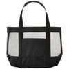 Bullet Black Surfside Mesh Accent Tote