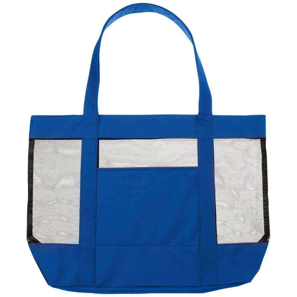 Bullet Blue Surfside Mesh Accent Tote