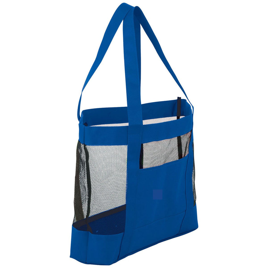 Bullet Blue Surfside Mesh Accent Tote