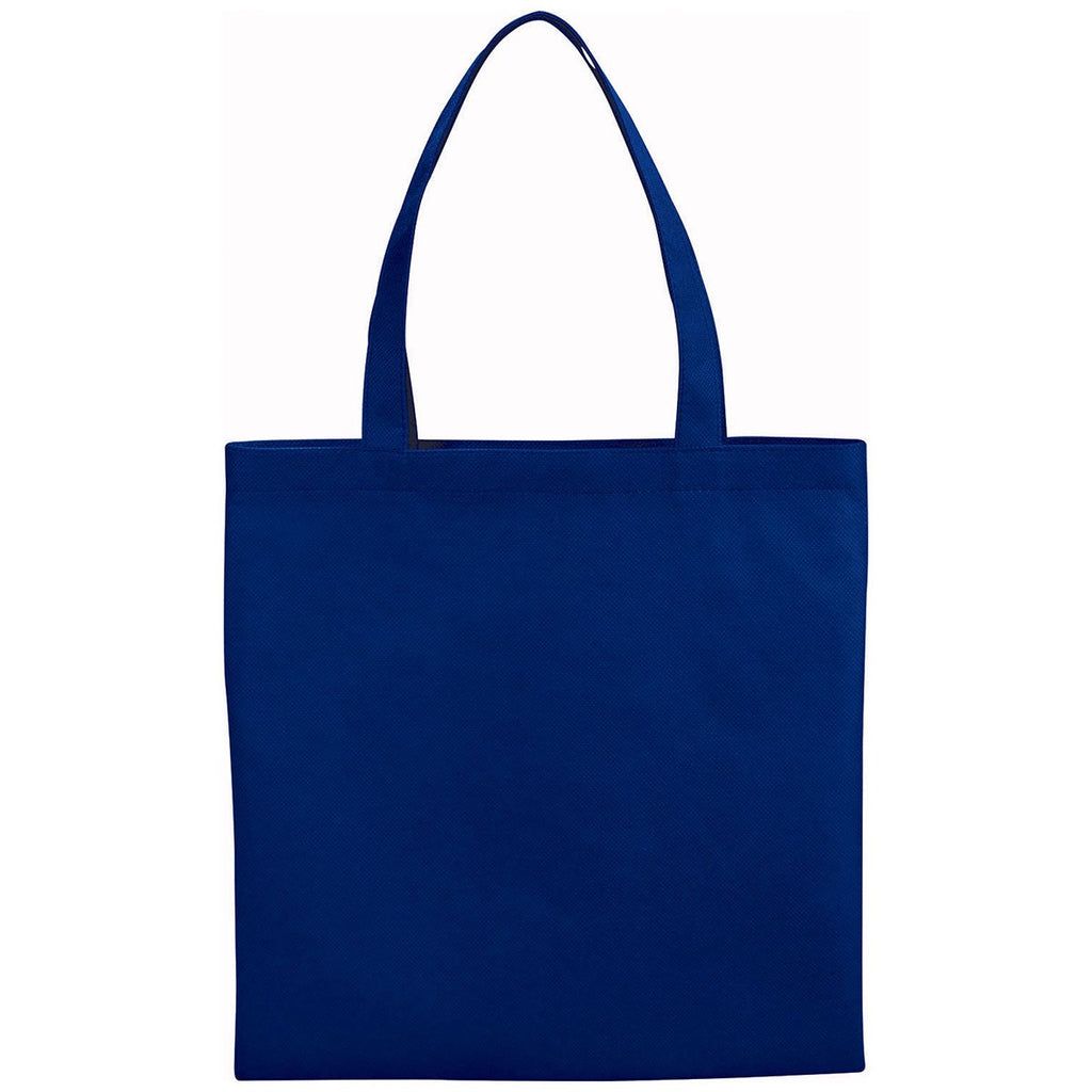 Bullet Navy Blue Small Zeus Non-Woven Convention Tote