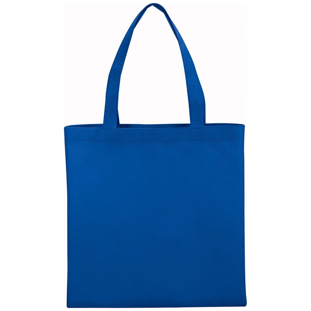 Bullet Royal Blue Small Zeus Non-Woven Convention Tote